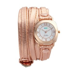 NWT Anthropologie La Mer Rosegold layered Watch